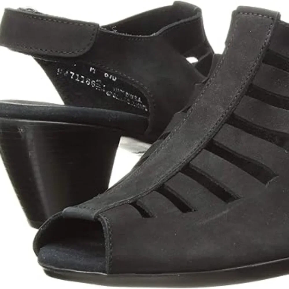 Munro Abby Nubuck suede sandal New In Box size 9N - Picture 2 of 7